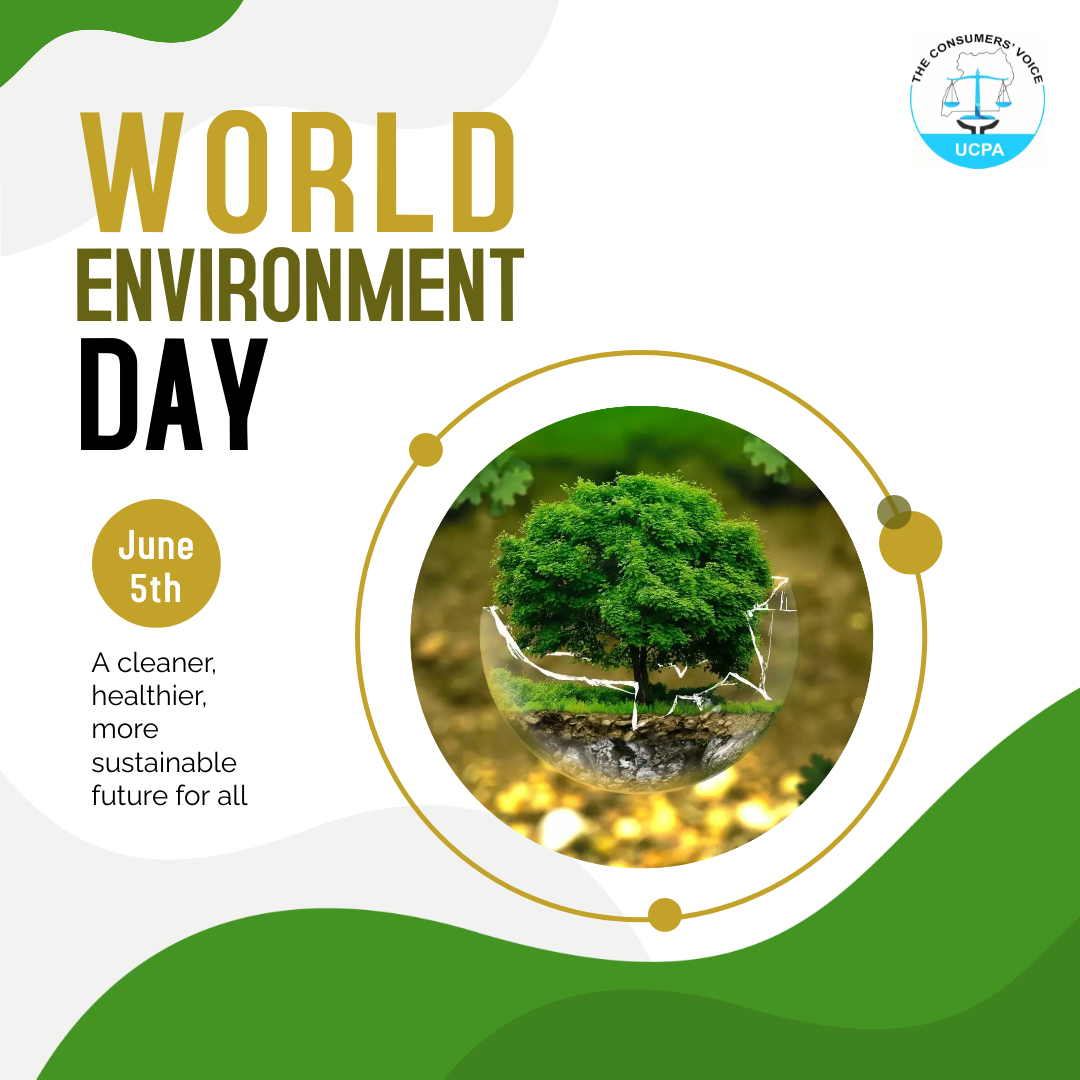 Small changes can make a big difference. This World Environment Day, challenge yourself to adopt eco-friendly habits & inspire others to do the same Remember, every consumer has the right to live in a safe, & healthy environment that promotes well being #ConsumerRights