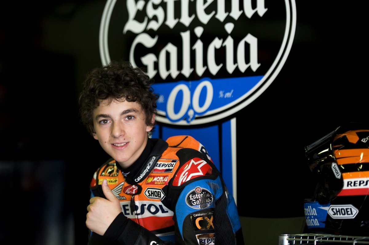 These two guys will be <a href="/ducaticorse/">Ducati Corse</a> teammates next year! 😍

<a href="/marcmarquez93/">Marc Márquez</a> 🤝 <a href="/PeccoBagnaia/">Pecco Bagnaia</a> 

#RoadToMotoGP🏁