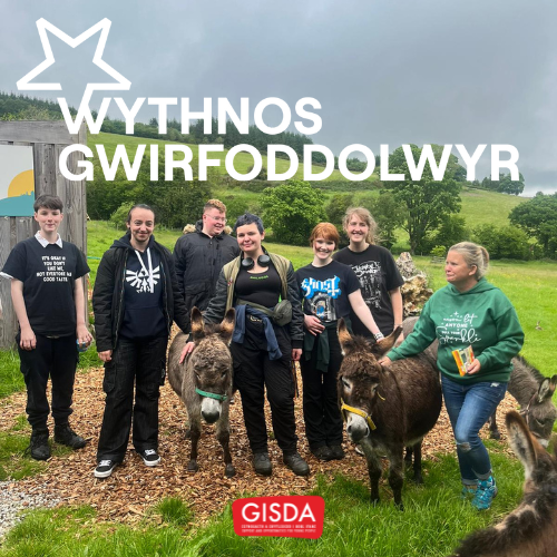 Gisdacyf's tweet photo. Mae'n Wythnos Gwirfoddoli!
Rydym ni'n hynod o ffodus bod cymaint o bobl yn dewis gwirfoddoli gyda #GISDA, ac hoffem ddiolch i bob un ohonoch chi! Mae ein holl wirfoddolwyr yn gwneud gwahaniaeth enfawr i'n pobl ifanc ac i'n gwasanaethau.

#WythnosGwirfoddolwyr #VolunteersWeek https://t.co/ZmreHDQ2Y6