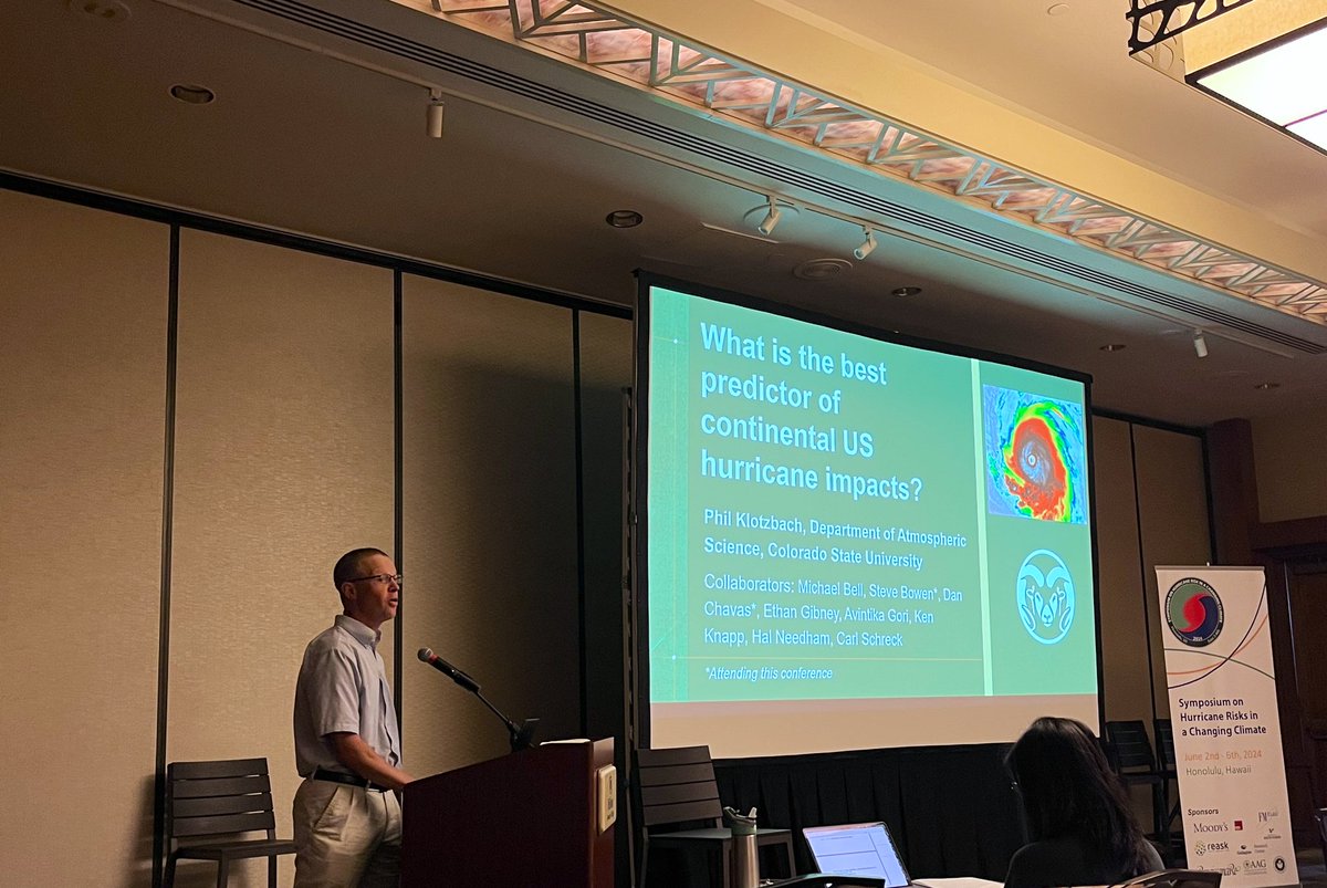 Second day snapshot. Everything about hurricane risk.