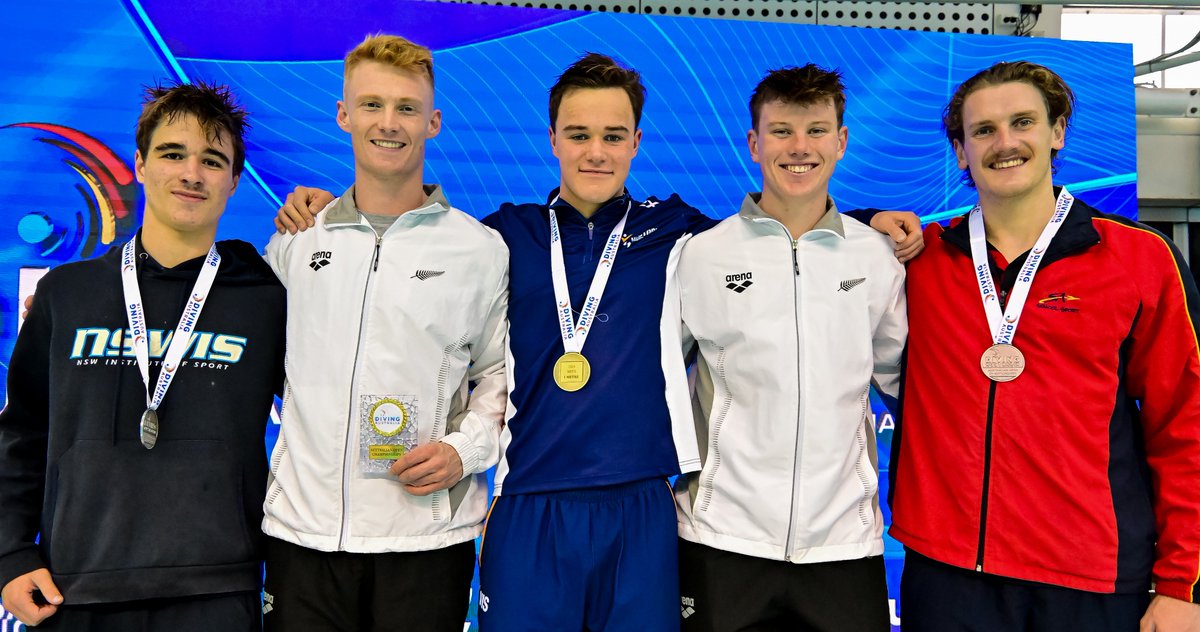 Day 1 results are in!

Congratulations to our Australian Open Champions in the 1-metre Springboard events 💪🥇

For all results 👉 Dive Recorder diverecorder.co.uk/live/index.php