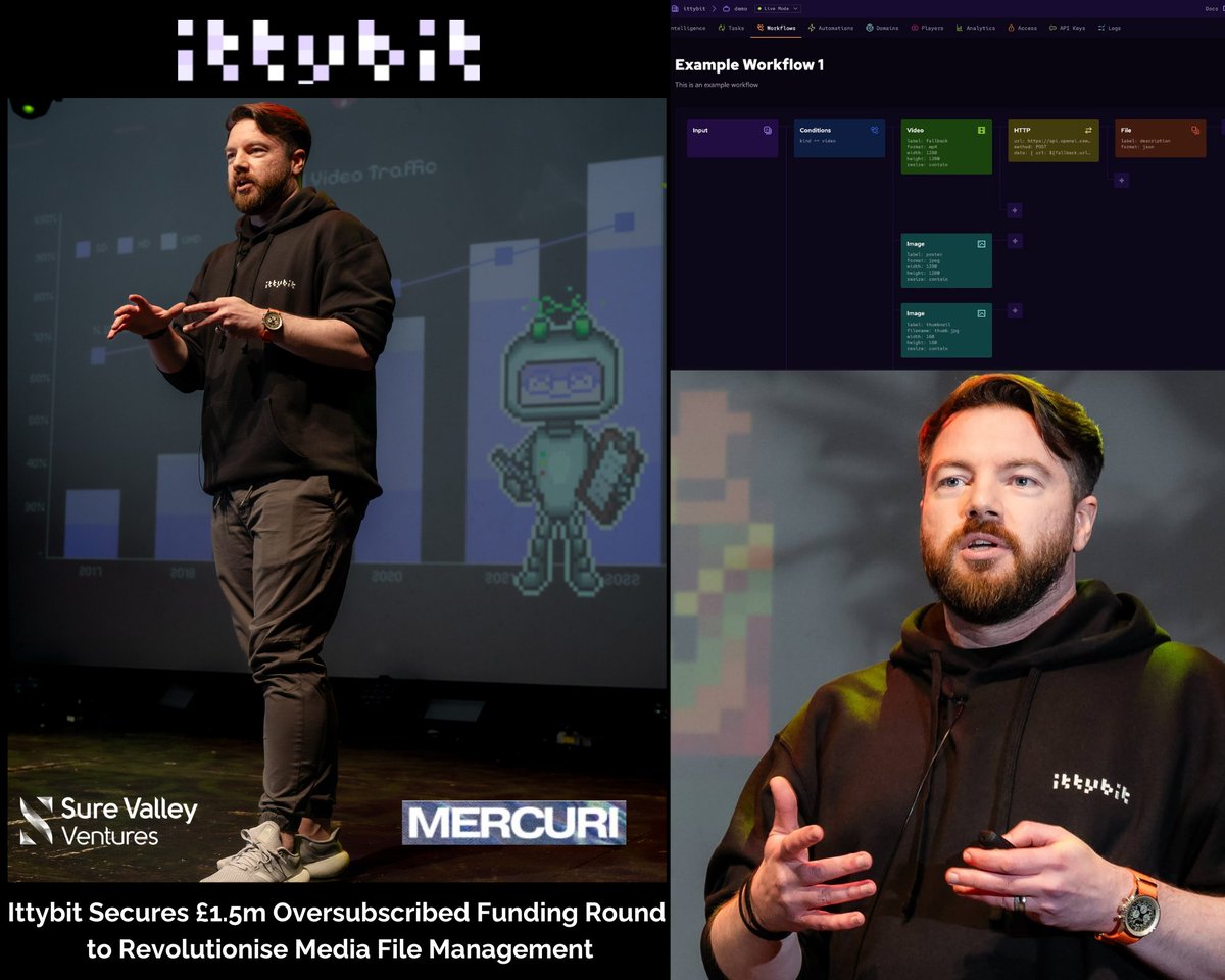 Thrilled to welcome Manchester-based Ittybit to the SVV Portfolio 🎉 With a mission to make world-class AI-led media pipelines accessible to developers worldwide.

Find out more in <a href="/TFNBreakingNews/">Tech Funding News</a> 👇
techfundingnews.com/ai-based-media…