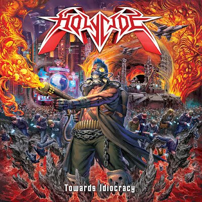 deadlystormzine's tweet photo. Raw, savage, angry old school thrash metal that will cleanse your corrupt thoughts! Break your chains!
Recenze/review - HOLYCIDE - Towards Idiocracy (2024): https://t.co/azQ2TxhiZx #holycide #review #thrashmetal #oldschoolthrashmetal @holycide @XtreemMusic666 @ImperativePR https://t.co/VTuuh66Ynu
