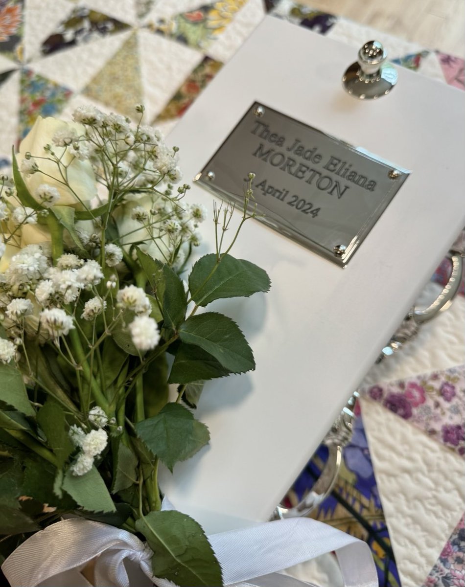 CraigMoreton__'s tweet photo. Yesterday was a hard day for my wife &amp; I.

Nothing can prepare you for seeing a casket so small. 

Without ever taking a breath she impacted our lives in the most incredible way.

All she ever knew was love
Forever our girl, forever our angel
Goodnight our darling Thea. https://t.co/VI65yliHN1