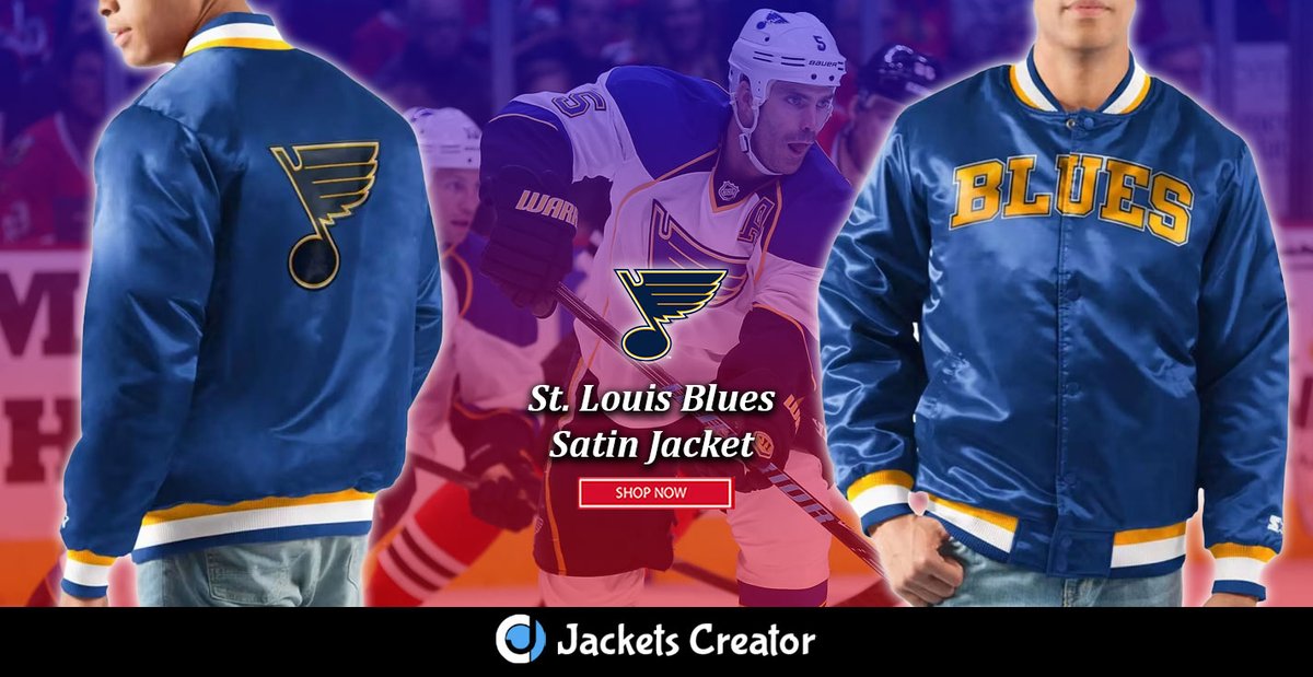 jacketscreator's tweet image. Youth St. Louis Blues Heavyweight Blue Satin Jacket.
 ------------------------------------
jacketscreator.com/product/youth-…
#YouthBluesJacket #StLouisBlues #FullSnapJacket #BlueSatinJacket #YouthFashion #StLouisFashion #BluesFashion #YouthStyle #StLouisStyle #JacketLove