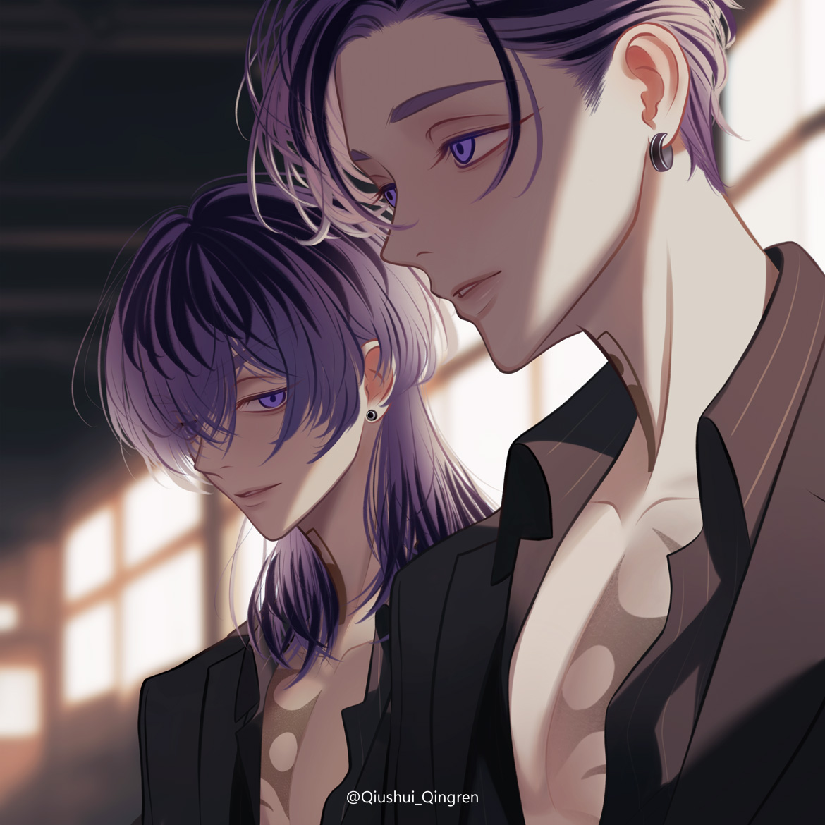 反社の仕事中 梵天灰谷　竜蘭竜