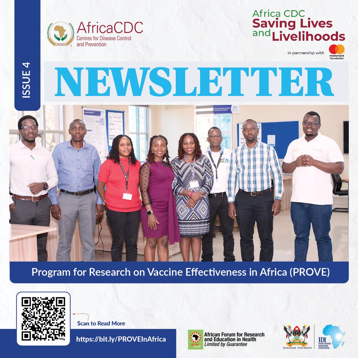 Infectious Diseases Institute, Makerere University (@idimakerere) on Twitter photo Explore the Programme for Research on Vaccine Effectiveness in Africa (PROVE), a collaboration with <a href="/AfricaCDC/">Africa CDC</a> & <a href="/MastercardFdn/">Mastercard Foundation</a>. Discover our innovative research and meet the scientists driving change in our latest newsletter: bit.ly/PROVE-Newslett… Explore the Programme for Research on Vaccine Effectiveness in Africa (PROVE), a collaboration with <a href="/AfricaCDC/">Africa CDC</a> & <a href="/MastercardFdn/">Mastercard Foundation</a>. Discover our innovative research and meet the scientists driving change in our latest newsletter: bit.ly/PROVE-Newslett…