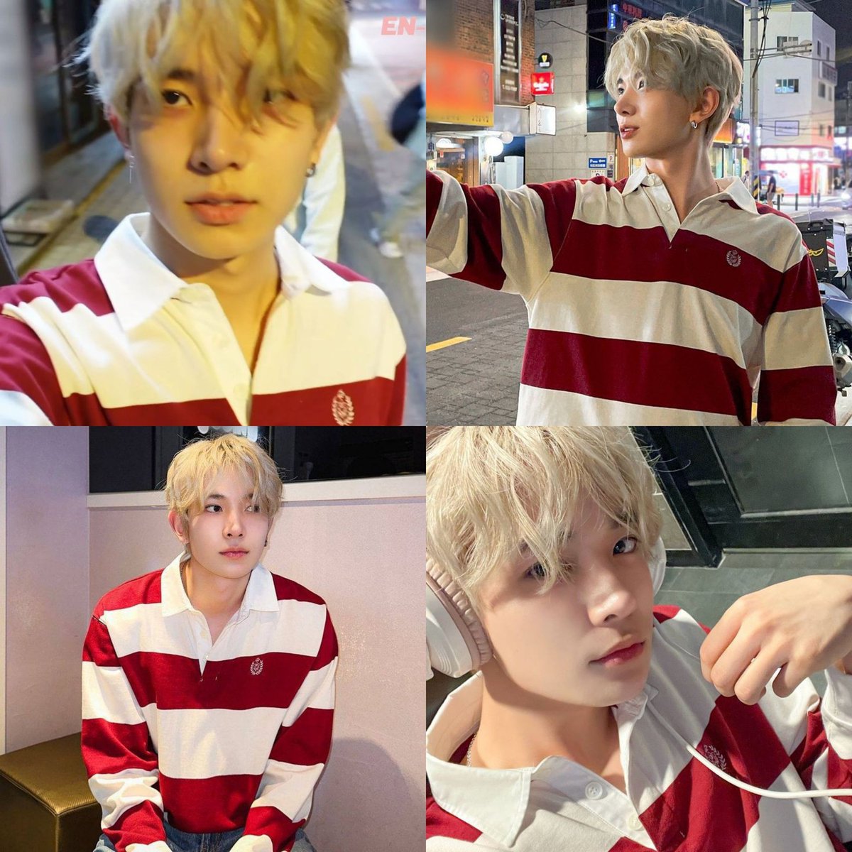 this #heeseung blonde supremacy