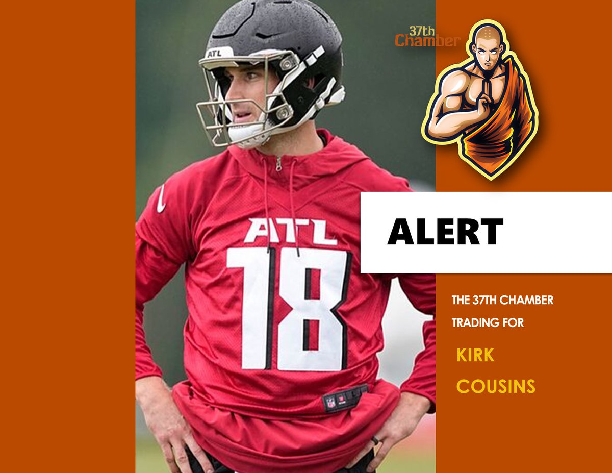 SBHyphyLeague's tweet photo. Yesterday, on 6/3/2024, The 37th Chamber trades for QB Kirk Cousins via IFYD in exchange for 37C's 2024 R03, 2024 R04 and 2025 R05 picks.
#sbhl https://t.co/keLMrRey6N