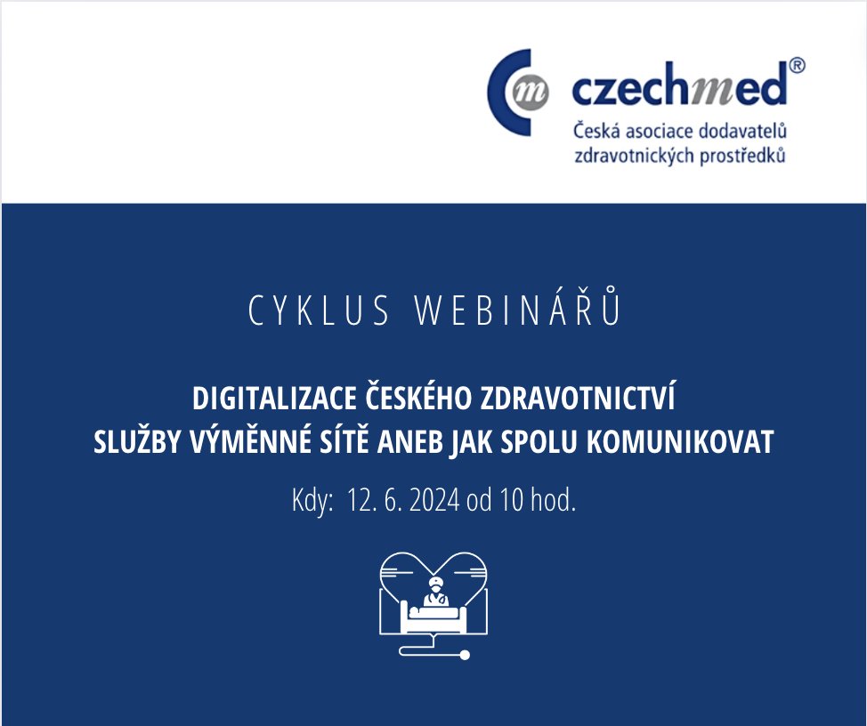 Víte, kam kráčí digitalizace českého zdravotnictví? Znáte výhody digitalizace? Co je potřeba udělat? Kolik času budeme potřebovat? Jak budeme společně komunikovat – služby výměnné sítě? 
Webinář s hostem: Petr Foltýn (MZD ČR) a další 
Registrace: bit.ly/45rqVvb 
#digital