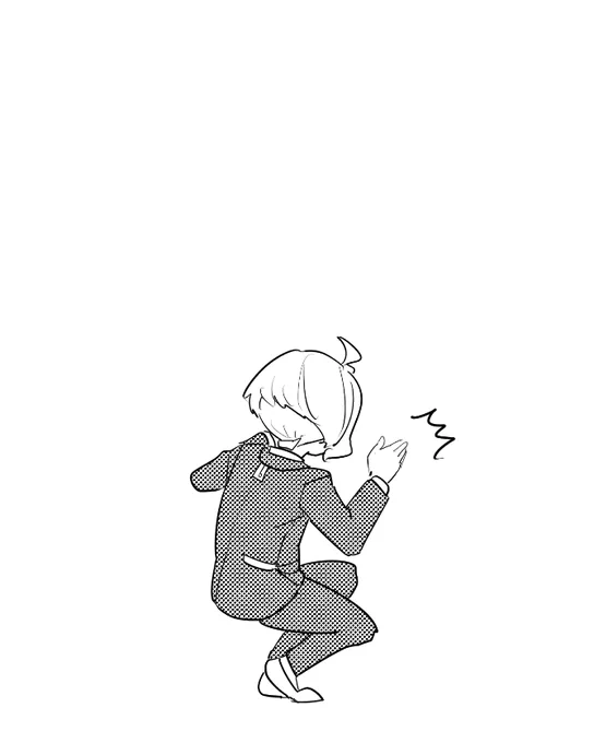 つっこみしてるみたいになっちゃった 