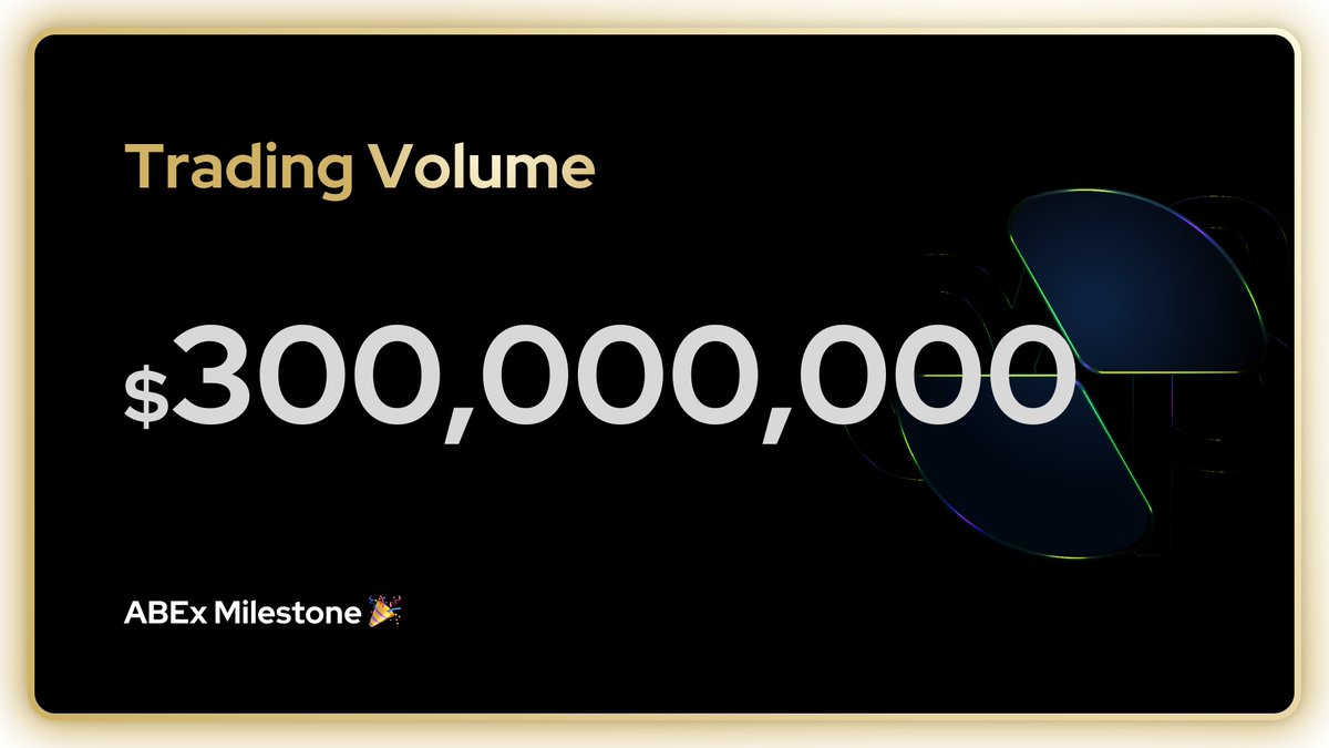 ABEx Finance | 1st perp on Sui tweet media