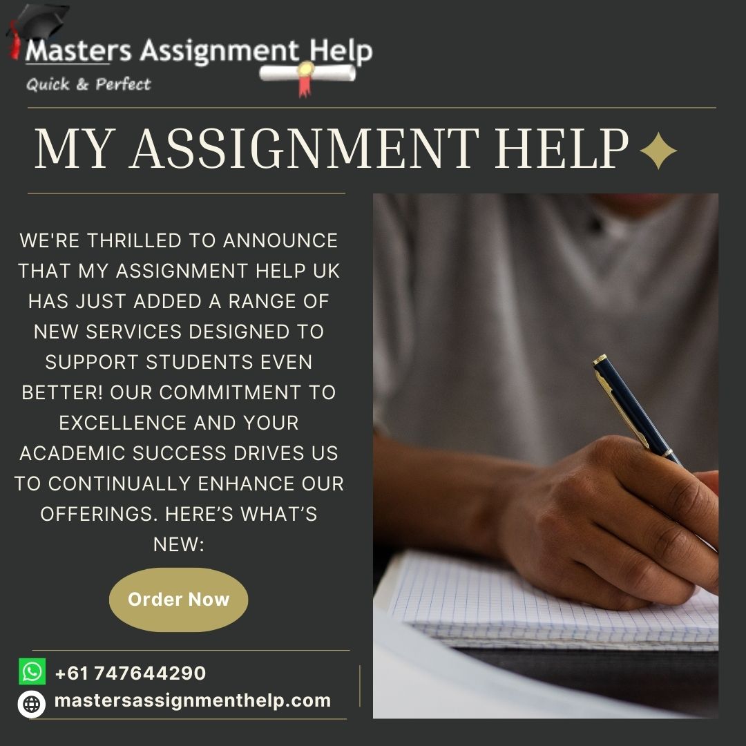 Assignm10486485's tweet image. We're thrilled to announce that My Assignment Help UK has just added a range of new services designed to support students even better!
mastersassignmenthelp.com/my-assignment-…
#MyAssignmentHelpUK #AcademicSupport #StudentSuccess #NewServices #AIWritingTools #ExpertConsultation
