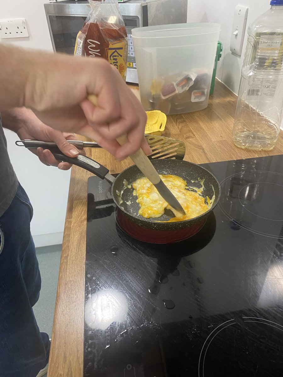 mount_unit's tweet image. How do you like your eggs in the morning? 🥚 Our muffin star baker is up and cooking breakfast 😋 🌄 #readyfortheday