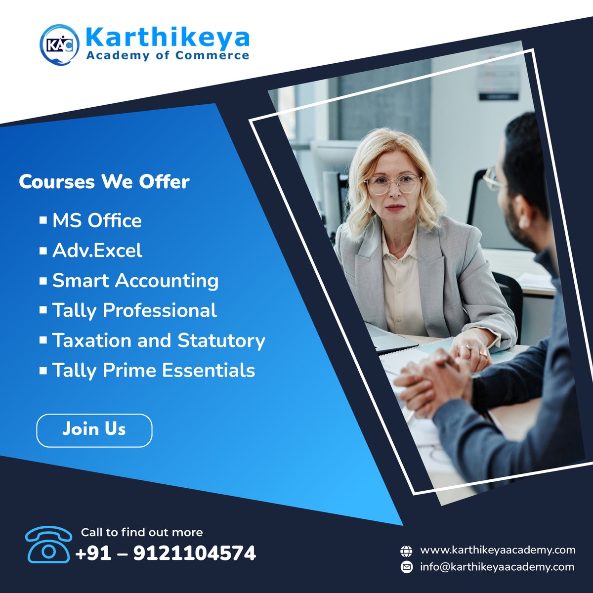 KarthikeyaAcdmy's tweet image. 📚Advance Your Career with Karthikeya Academy! 
🌐: karthikeyaacademy.com
📞: 9121104574
#tallycourseinhyderabad #AdvanceExcelCourse #msexceladvancedcourse
#msofficetraininginhyderabad #taxationcourse #taxationcourseinhyderabad #taxconsultantcourseinhyderabad #SmartAccounting