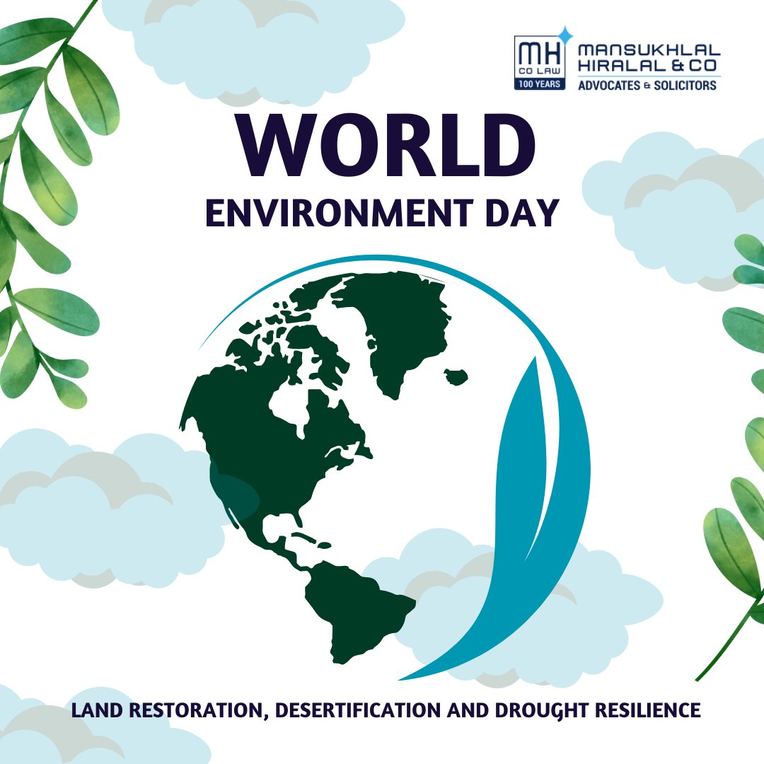 MHCOLaw's tweet photo. Today, on World Environment Day, we join together to focus on the critical themes of land restoration, combating desertification, and enhancing drought resilience.

#Worldenvironmentday https://t.co/k9pinLEszS