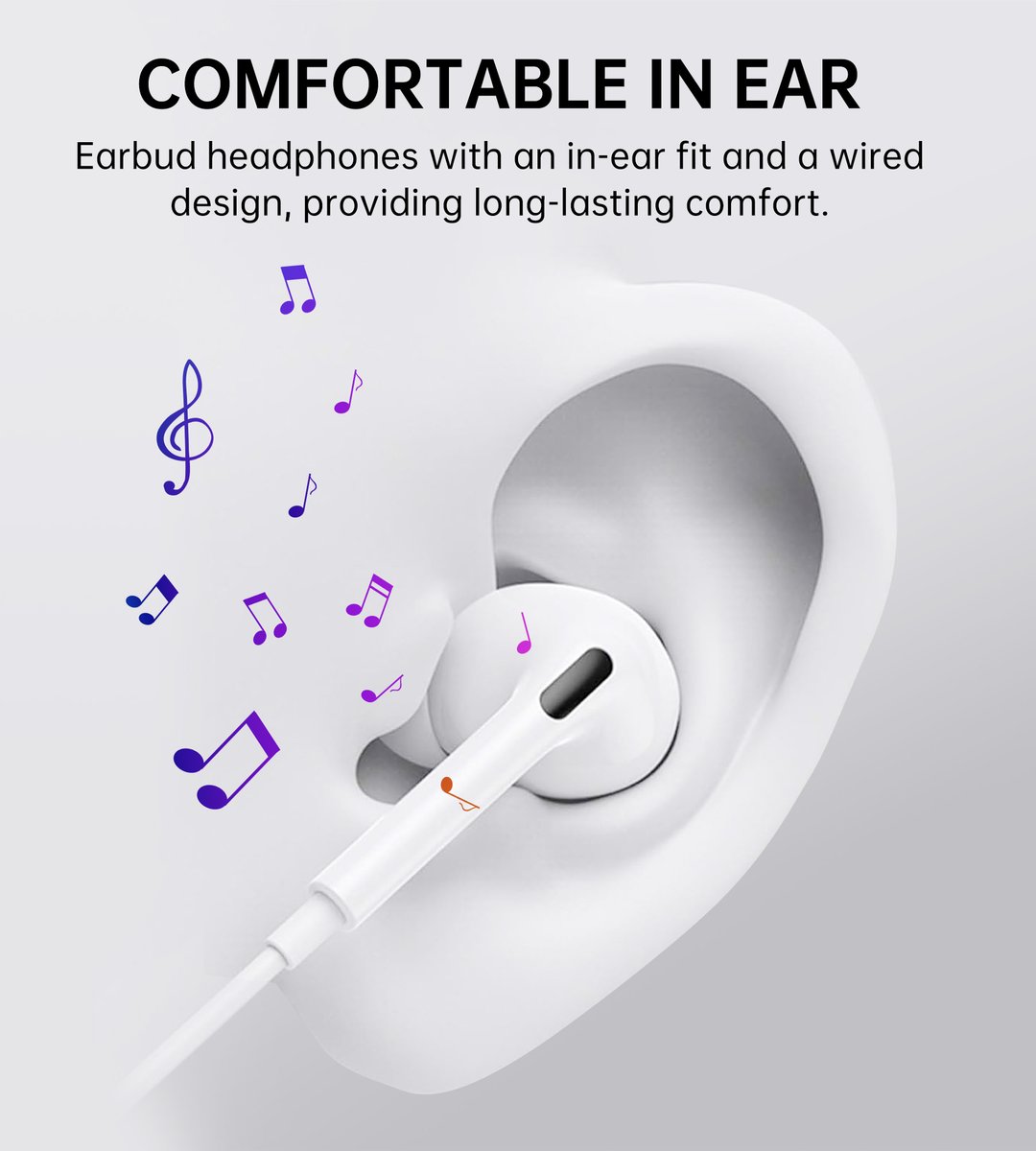🔊 Discover the Choetech Type-C HiFi Silicone In-earphone for iPhone 15! 🎧 Comfortable fit, premium sound.