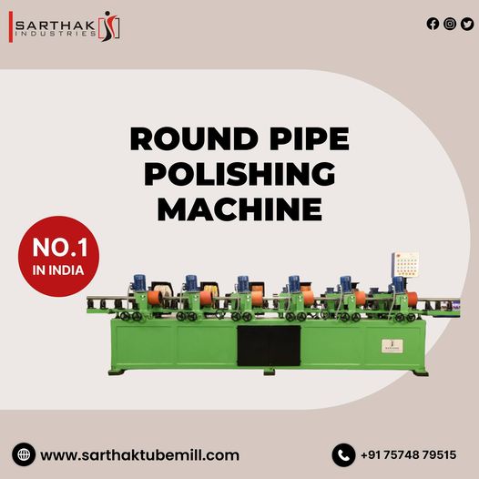 sarthaktubemil's tweet image. Buy "Round Pipe Polishing Machine" from 
#SarthakIndustries

For More Details 👇
📱 +9175748 79515
📍Plot No-116, Rudra Industrial Park, B/H N.K Industrial Park-1, Canal Road, Bakrol-Bujrang, Ahmedabad.
💬wa.me/+917574879515
🌐sarthaktubemill.com/accessories

#roundpipe #polishing