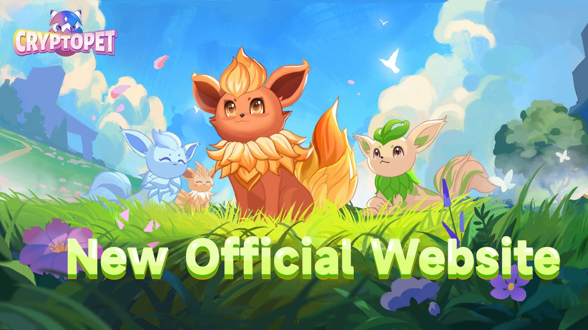 CryptoPet157775's tweet photo. We are thrilled to announce that #CryptoPet’s official website has been fully upgraded🥳🥳, and more exciting things will be available soon🥰🥰

Official Website👉 https://t.co/Ga3Brjn9WS

STAY TUNED!✨✨

#GameFi #Crypto #Web3 #Metaverse #AI #SocialFi https://t.co/nDr5A7ET3n