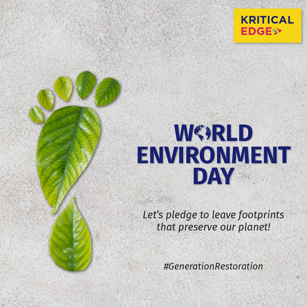 For centuries, planet Earth has nurtured us. It is now our turn to nurture and protect her. If we want to have a future, we need to give back to the Earth by restoring her and preserving her. On #WorldEnvironmentDay let’s do our bit to drive positive change for a better future.