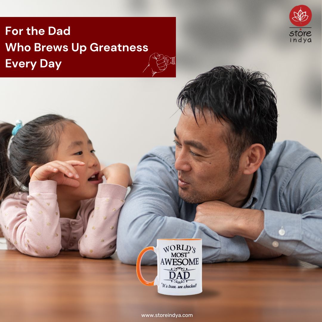 StoreIndya's tweet photo. Raise a Mug to the Dad Who Infuses Every Day with Greatness! This Father's Day, celebrate him with a gift that's as exceptional as his brew.
#storeindya #happyfathersday #fathersdaygifts #perfectgiftingideas #bestdadever #fatherslove #giftideas #celebration #withlove #care https://t.co/hwNjTR6dWc