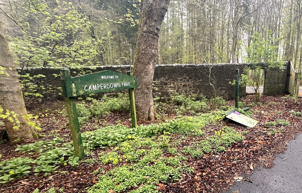 Residents recently highlighted to me a damaged/fallen sign on entry to Camperdown Park at the entrance off Coupar Angus Road - after the north road entrance. I drew this to the attention of the City Council to ensure it was repaired. #Strathmartine