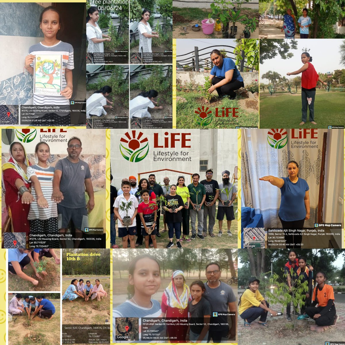 gmhs42's tweet image. Celebrating  #WorldEnvironmentday
#Plantationdrive
#Pledgetaking
#Postermaking
#Naturewalk
@SchoolEduChd