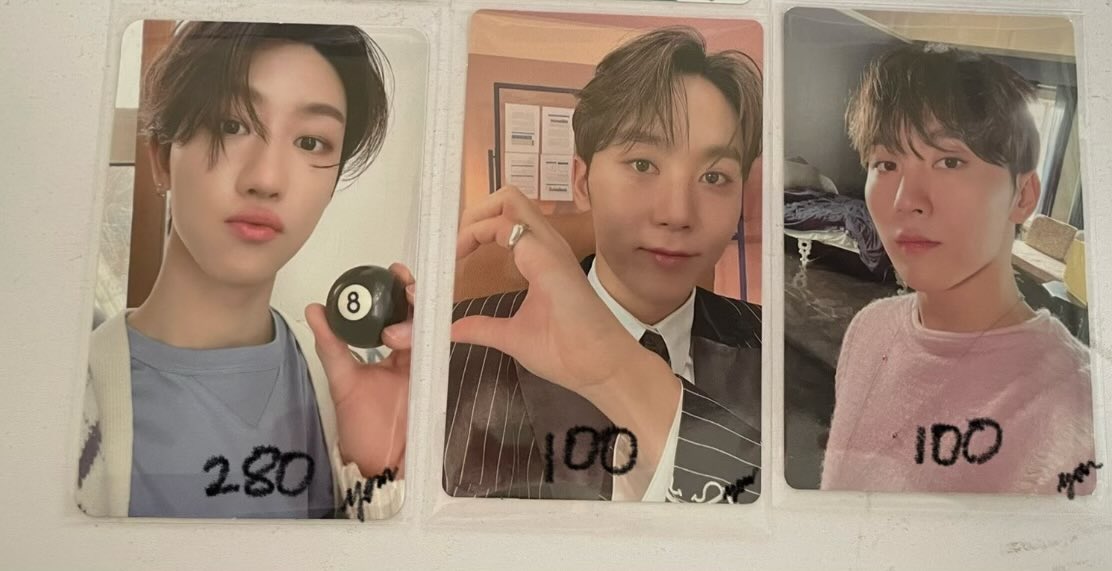 wts lfb ph

Vernon Bola PC Set

— onhand
— ₱480 set 3d dop / ₱450 set payo
— excluding pf and sf
— x sensitive, rush shipping

mop: gcash
mod: jnt 

t. svt seventeen minghao mh seungkwan sk your choice fml