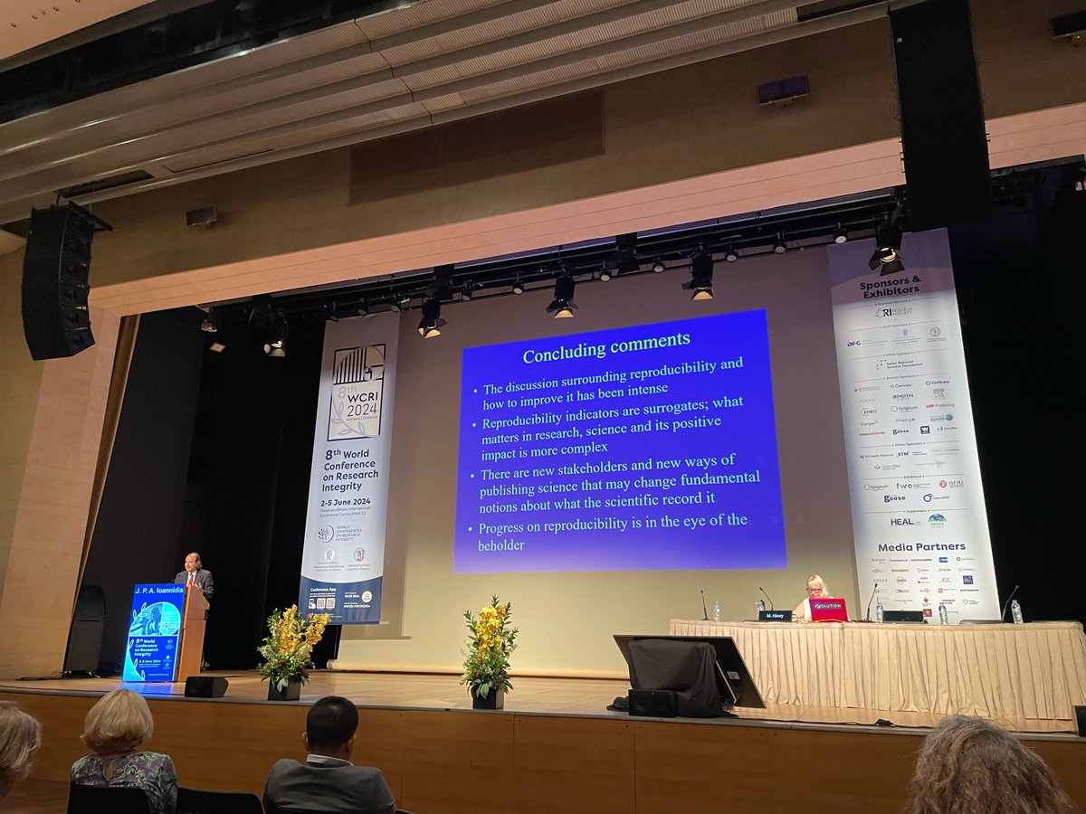 "Why Most Published Research Findings Are False" was published as a research finding. Can we ever refute J. P. A. Ioannidis's claim? #WCRI2024