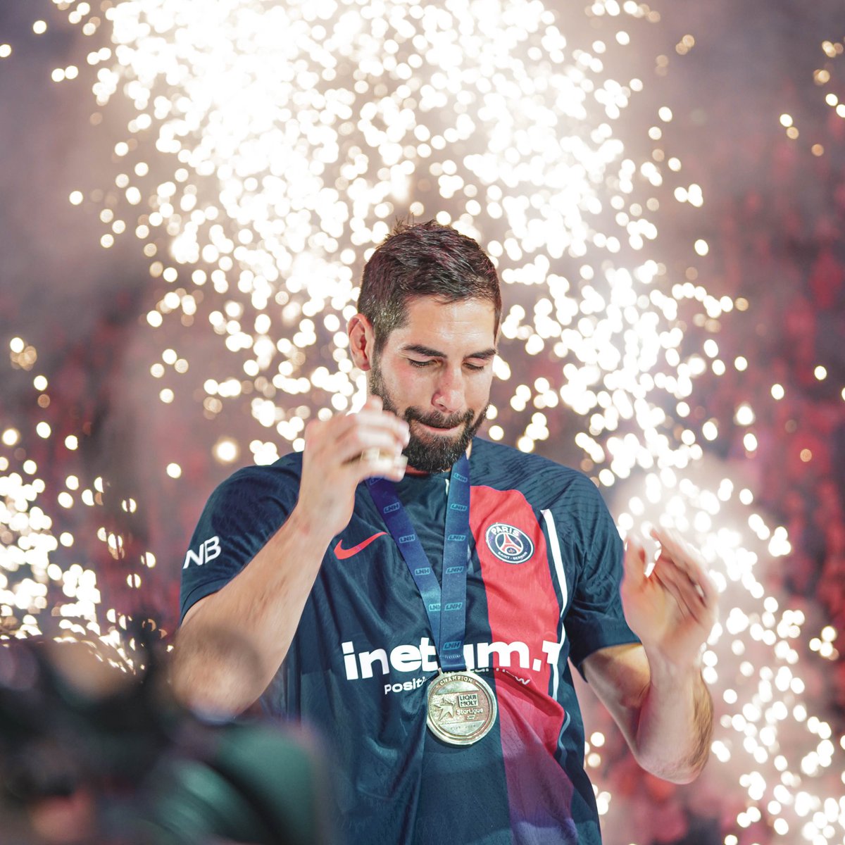 Nikola Karabatic, tout simplement !

🏆🏆🏆 Ligue des Champions
🏆🏆🏆🏆🏆🏆🏆 Coupe de France
🏆🏆🏆🏆🏆🏆🏆🏆 Coupe de la Ligue
🏆🏆🏆🏆🏆🏆 Trophée des Champions
🏆🏆🏆🏆🏆🏆🏆🏆🏆🏆🏆🏆🏆🏆🏆🏆 Championnat de France
🏆 Supercoupe d’Europe
🏆🏆 Cdm des clubs
🏆🏆🏆🏆
