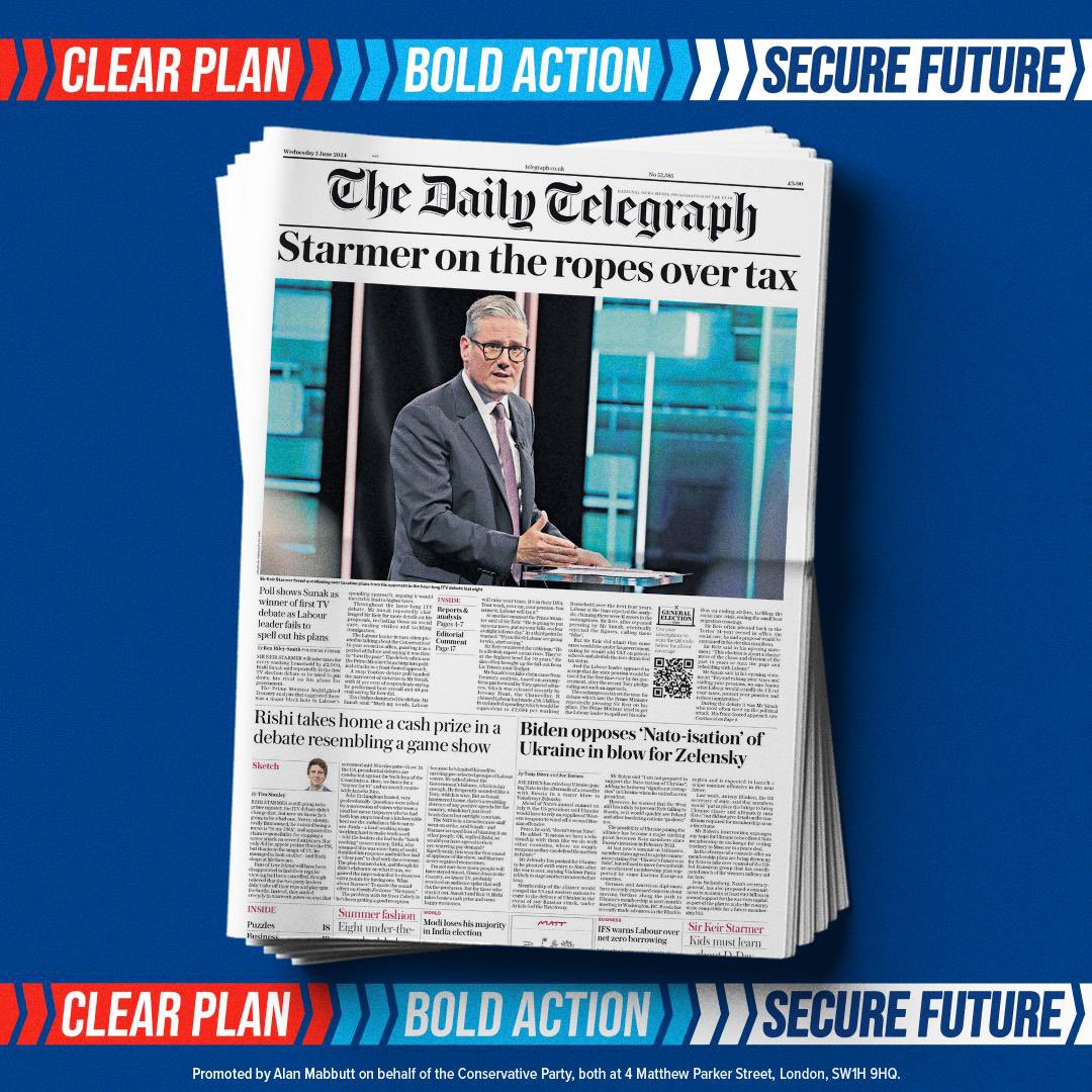 Conservatives tweet media