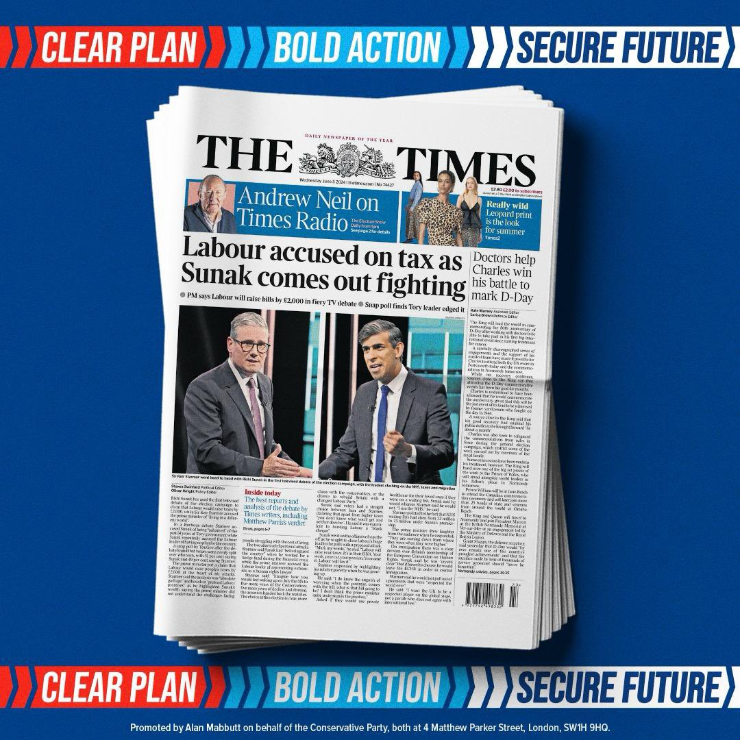 Conservatives tweet media