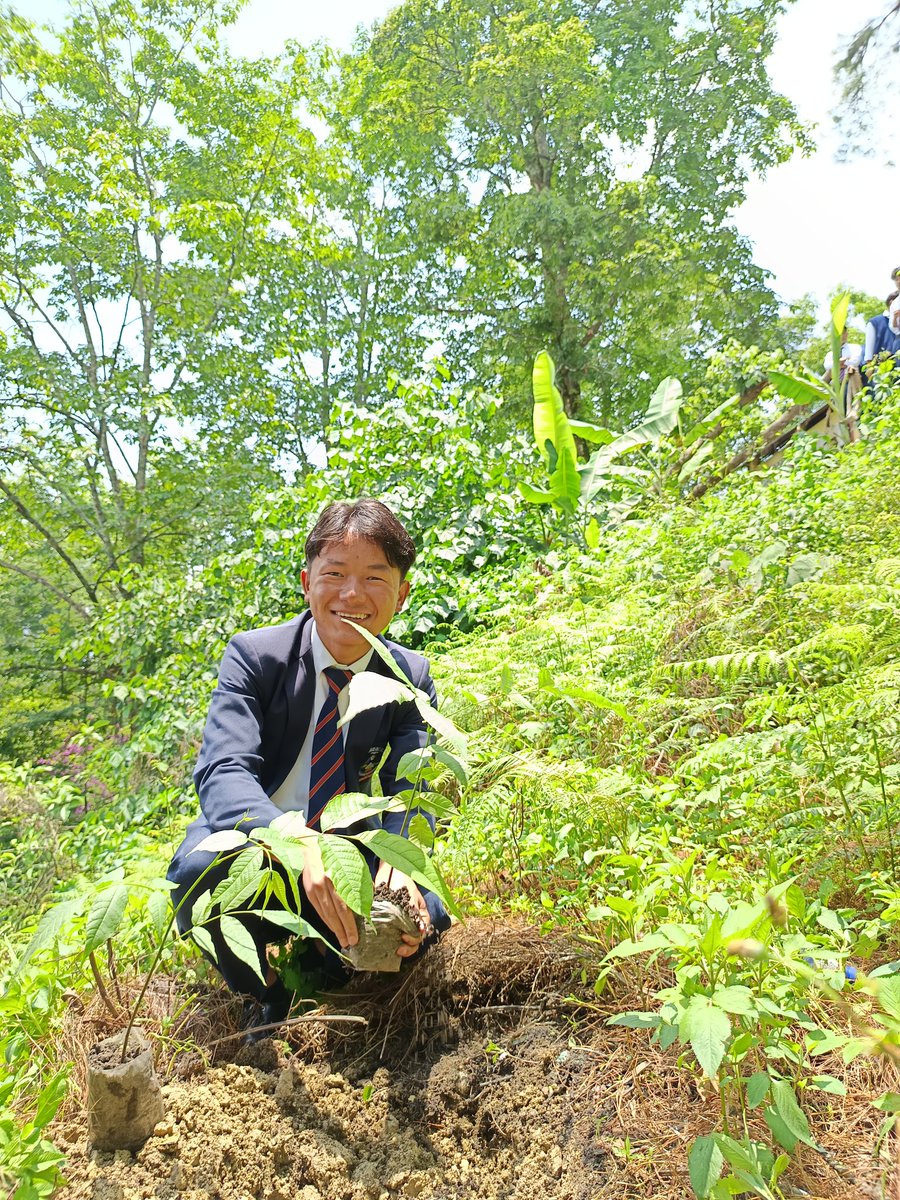 nss3dbcmaram's tweet photo. PO &amp; @_NSSIndia volunteers of #DBCMaram observed the #WorldEnvironmentDay2024 by planting saplings in &amp; around the campus
@PMOindia @ianuragthakur
@YASMinistry @YAS_Manipur @NBirenSingh @NssrdD @nss_rdguwahati @nsscellmu
@mygovindia @UN @UNEP @FAOForestry @ManipurForest #NSSIndia https://t.co/QurbM7hPUs