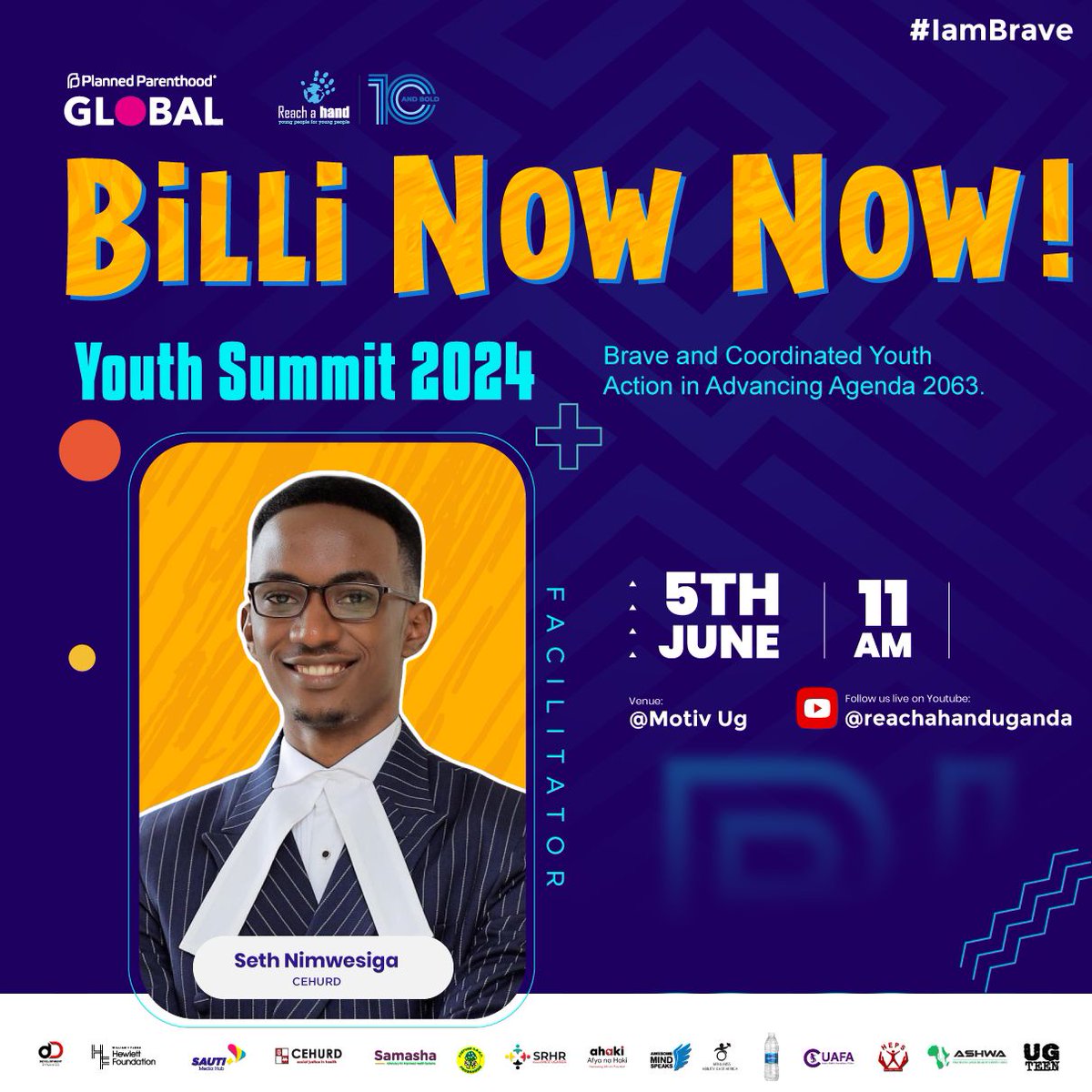 Today the #BNNYouthSummit24 is set to host, among others, a powerful session led and facilitated by CEHURD's <a href="/Niimwesiga/">Seth</a> Seth, on the topic of 𝐘𝐨𝐮𝐭𝐡 𝐋𝐞𝐚𝐝𝐞𝐫𝐬𝐡𝐢𝐩 𝐢𝐧 𝐀𝐝𝐯𝐨𝐜𝐚𝐜𝐲 together with <a href="/SamashaUg/">Samasha</a>

Through a reflective approach, perspectives of young