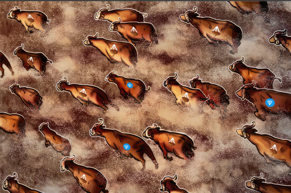 Nutcoin_TON's tweet photo. 🐂The 'Great Migration' is underway. Witness one of Crypto's greatest spectacles as TON mass adoption begins. Who is feeling bullish? We certainly are!🐂
@ton_blockchain $TON #TON @s0meone_u_know @0xweb3bond @Matt_Oksa @notcoin #NOT https://t.co/qWeuT6AzZS