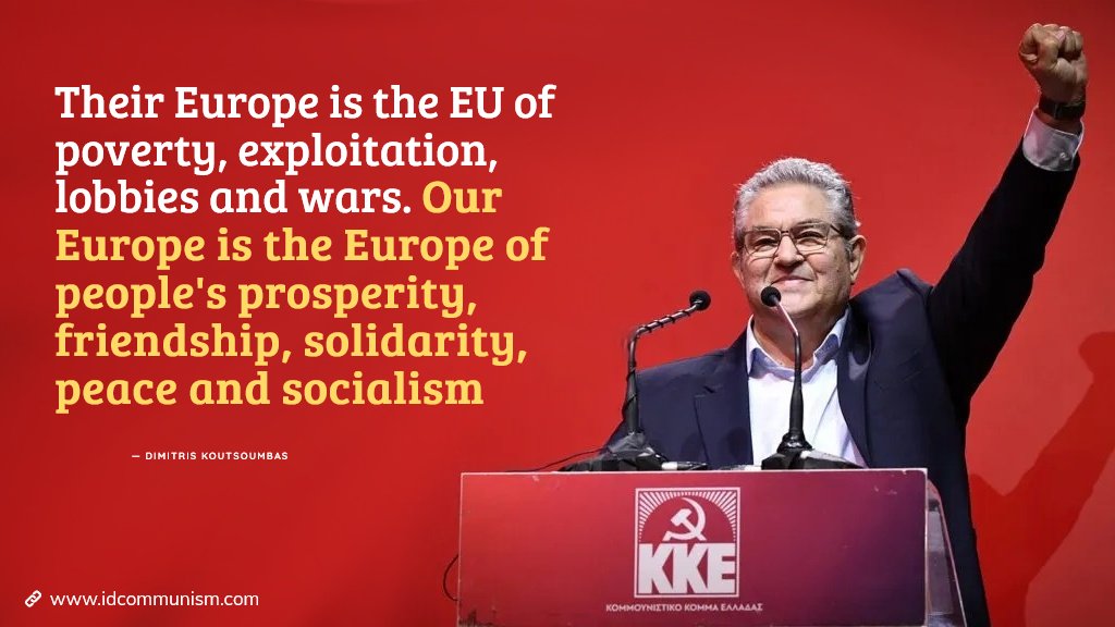 id_communism's tweet image. 💬 #Quote #EUElection2024 #EUElection #KKE #ευρωεκλογές2024 #Europe #Socialism