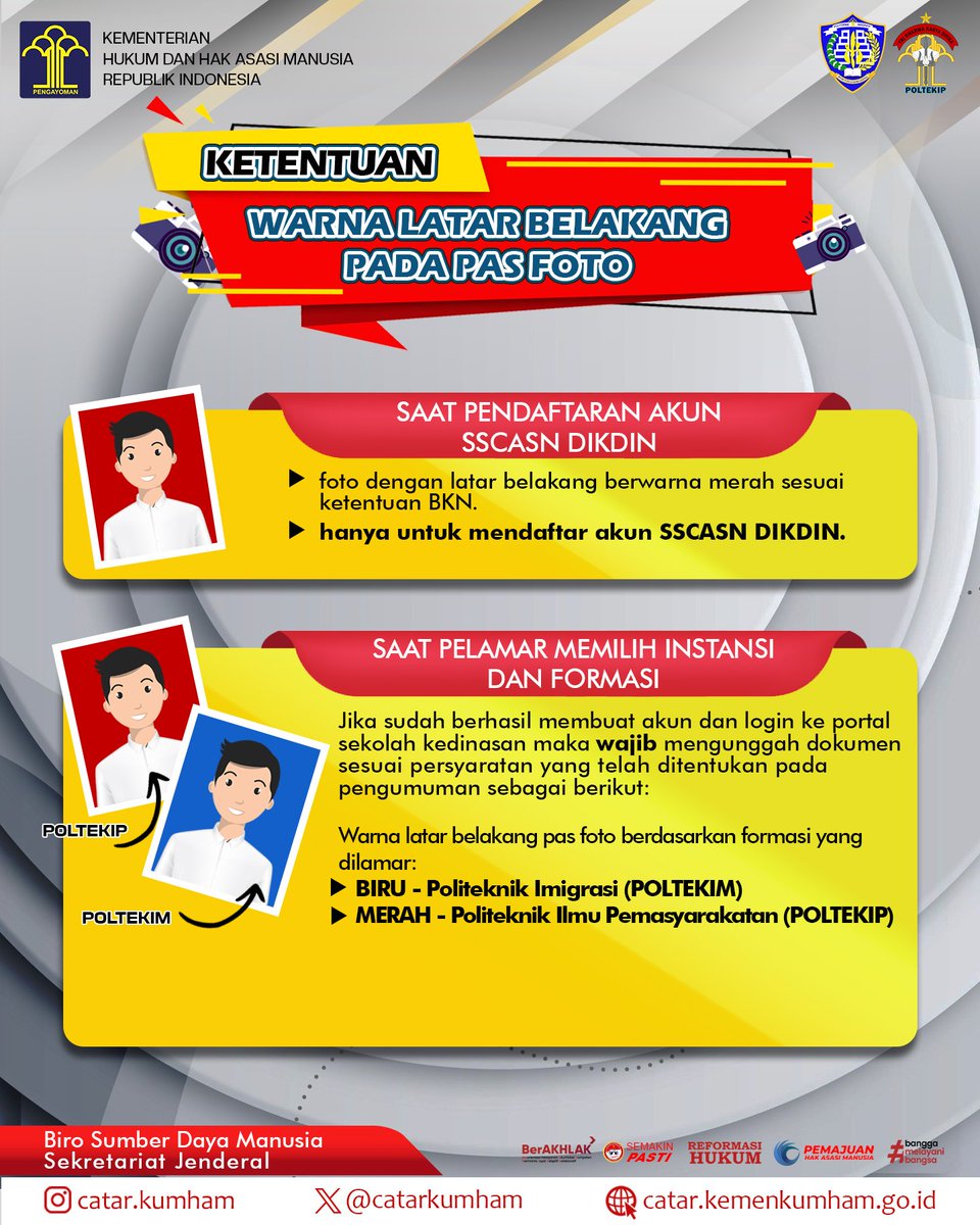 SELEKSI CATAR KEMENKUMHAM tweet media