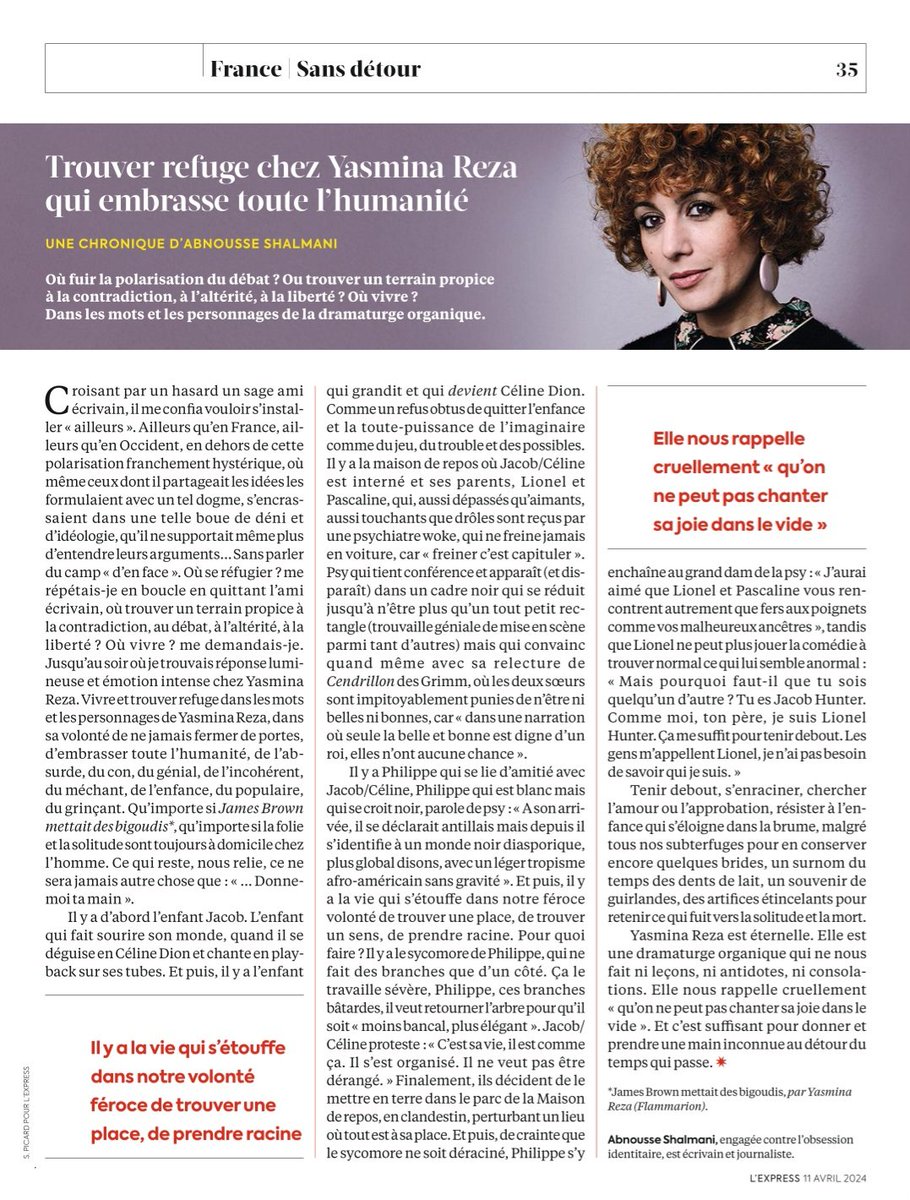 philippesutter4's tweet photo. #Théatre 🇪🇺
A Vienne 🇦🇹, une très belle adaptation en allemand de la pièce de #YasminaReza 
"James Brown mettait des bigoudis" 

Nicht zu verpassen: die sehr gelungenen Regie und Interpretation von "James Brown trug Lockenwickler" 😍👏
🙏 #Kammerspiele der #Josefstadt in #Wien 🏳️‍🌈 https://t.co/iTgtkaWiA0