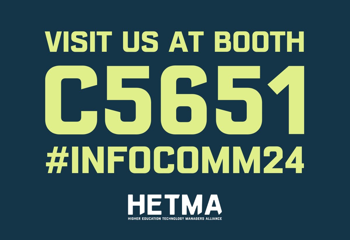 #InfoComm24 #VivaLasHETMA