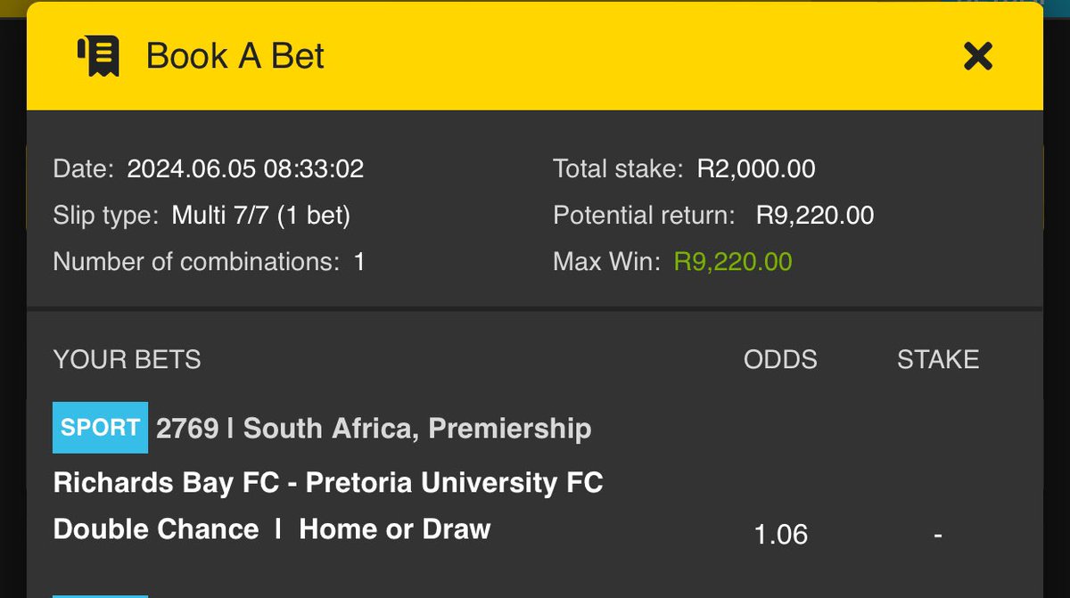 Jeremiah_b_off's tweet photo. This feels good 👍 

4.61 odds ✅ Easybet_SA ✅

Kick off👉🏿 15:00

See games here 👉 https://t.co/PL6IfHK6Dp

BOOKING CODE👉🏿 930175 ✅

PROMO CODE👉🏿JEREMIAH50✅

Sign up and get R50 signing up bonus, link below ⬇️ 

https://t.co/vWsIj8pxRP https://t.co/Oc9i2IwNAt