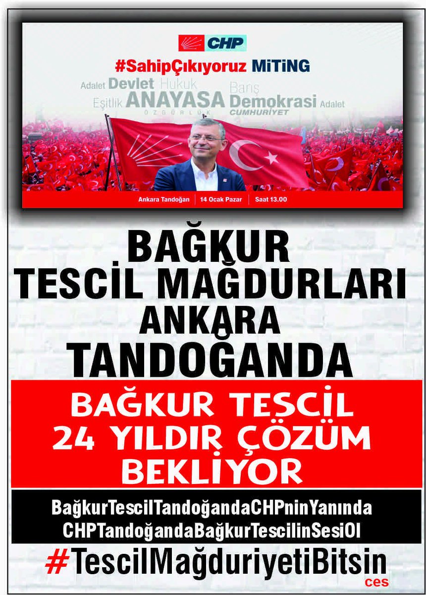 murat32947785's tweet photo. 75 Milyar TL Devlete Kaynak Sağlayacak 
2000 Yılı Öncesi Vergi Ve Oda Kaydı olan Bağkura #TESCİLİ Olmayan Vatandaş
Neyi Bekliyorsunuz 1479/24.25.26 Yasayı uygulayın artık
@RTErdogan @memetsimsek @vedatbilgn @isikhanvedat @akbasogluemin @Dogu_Perincek 
#İktidarınAyıbıBağkurTescil https://t.co/94Exladpcw