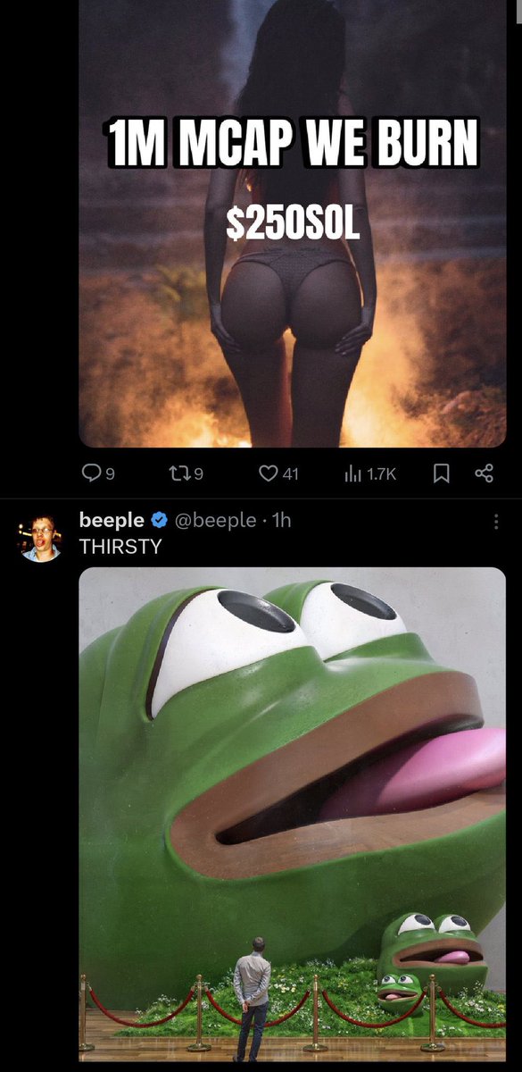 playmatejaylene's tweet photo. He knows something.. 👀 https://t.co/ar6Q7XbusT