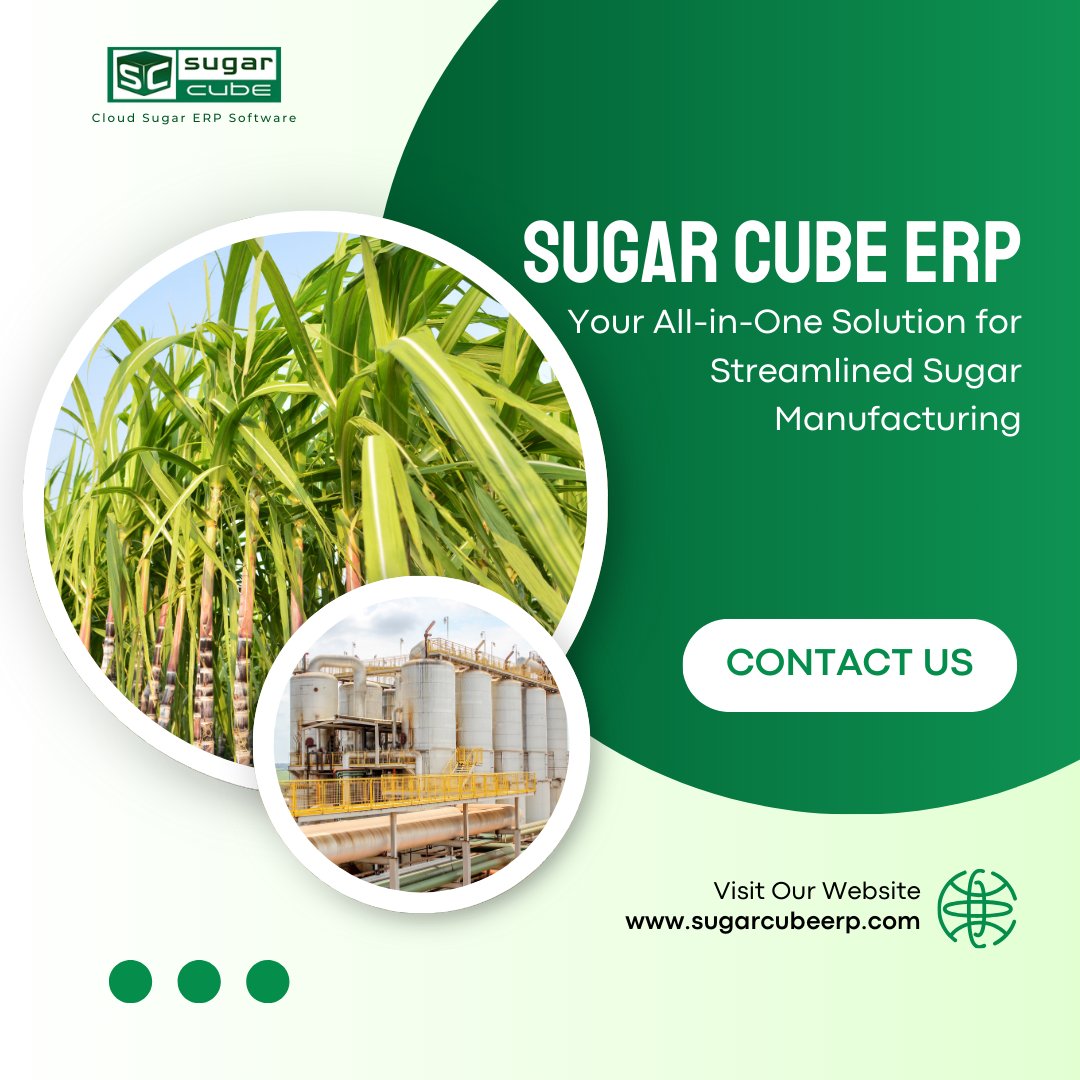 SugarERP's tweet image. Refine sugar operations with Sugar Cube ERP!   Secure, user-friendly platform manages finances, cane mgmt, inventory &amp;amp; more. Real experts. Real results. Request a demo today!
sugarcubeerp.com
#SugarProcessing #ERP #SugarERP