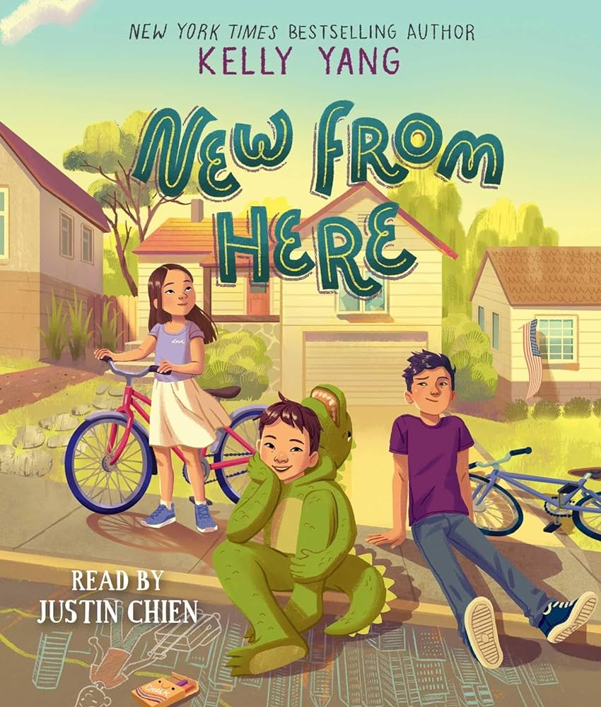 sakuramedal's tweet photo. We are delighted to announce that 'New From Here' by @kellyyanghk has been nominated for @sakuramedal Chapter Books 2025! Students at international schools across Japan will vote for their favourite book from 16 titles by April 2025! @SimonKIDS Good luck! https://t.co/0jpdZmI2HB