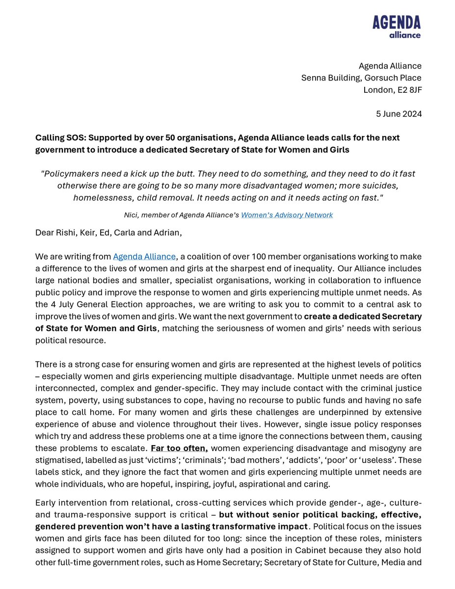 Agenda Alliance tweet media