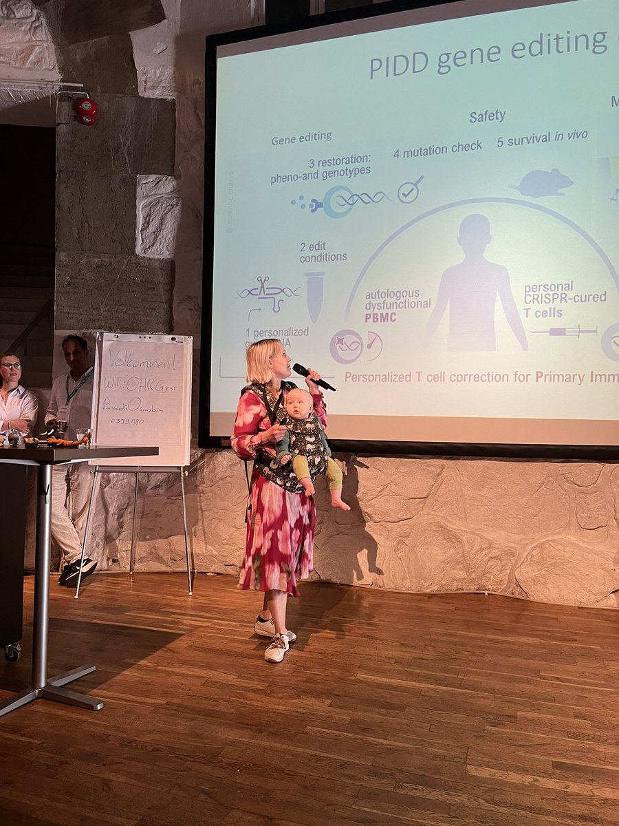 Fantastic 2 hours at Centre for Molecular Medicine Norway (NCMM), University of Oslo  retreat at Oscarsborg fortress outside Oslo with many young, energetic inspiring people! See fantastic Emma Haapaniemi and her baby present their research: “ You can post,   baby comes first 😉”