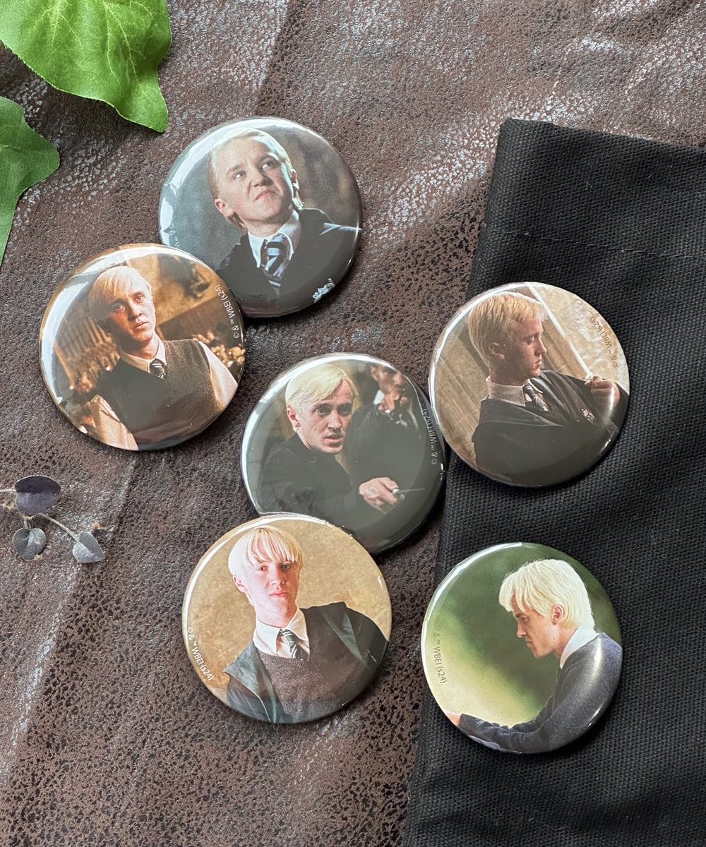 ハリーポッター ドラコ 缶バッジ 3 【公式通販】