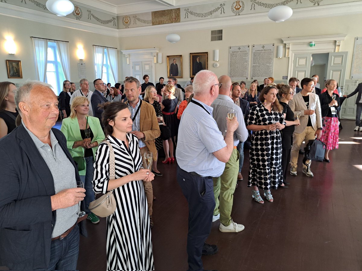 Baltic Sea Tourism Forum <a href="/EusbsrT/">EUSBSR PA Tourism</a> 2nd day ongoing <a href="/oulunkaupunki/">Oulun kaupunki, Oulu</a> Keynote on Cycling Tourism by <a href="/JillWarrenECF/">Jill Warren</a> about <a href="/ECFEuroVelo/">EuroVelo 🇪🇺</a> etc. Inspiring and energizing meetings and speeches. Thank you <a href="/AnnaMaijaToivon/">Anna-Maija Toivonen</a> <a href="/ppliitto/">Pohjois-Pohjanmaan liitto</a> and Magda <a href="/Pomorskie_EU/">Pomorskie in the EU</a> for organising this successful event.