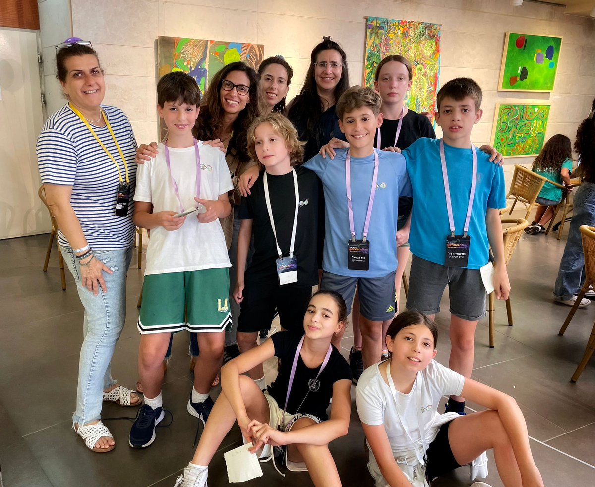 galitzamler's tweet photo. The Next Gen Conference on Gender &amp; Sexuality in the AI Era was fascinating! 
Students from 13 schools demonstrated creativity, teamwork, critical thinking &amp; AI tech skills. Students created moving stories on gender equality &amp; innovative video tutorials
#vickathon #hackathon https://t.co/C8UZEr1KYP