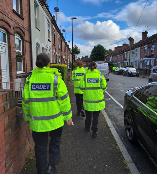 CadetsWMP's tweet photo. #VolunteersWeek24 Huge well done to @CoventryPolice @CoventryCityWMP @CadetsWMP who were out last night despite the rain, supporting OP Galvanise #CarSafety with PC Harris &amp; PC Butterworth St Michaels Neighbourhood Team in the Hillfields #community #parkmark #crimeprevention👏👮‍♀️ https://t.co/fHtR2v4qJr